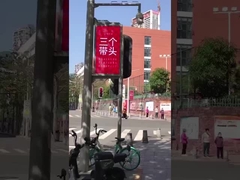 schermo a LED a polo