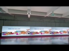 Display a LED a noleggio P4.81mm Armadio in alluminio curvo 500x500mm Assemblaggio rapido per eventi all'aperto