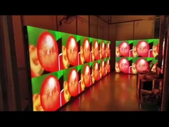 Display LED fisso per la pubblicità da parete con dimensioni di gabinetto 960 x 960 mm e colori completi