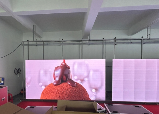Display a LED per noleggio all'aperto P4.81 Armadio di fusione a stampa SMD 1921 Tasso di aggiornamento 8000-10000nits Per il palcoscenico