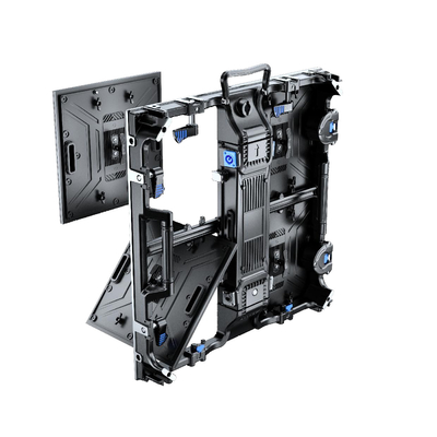 Alto luminosità P4.8 Full Color Rental Display LED senza soluzione di continuità 576x576mm Armadio in alluminio