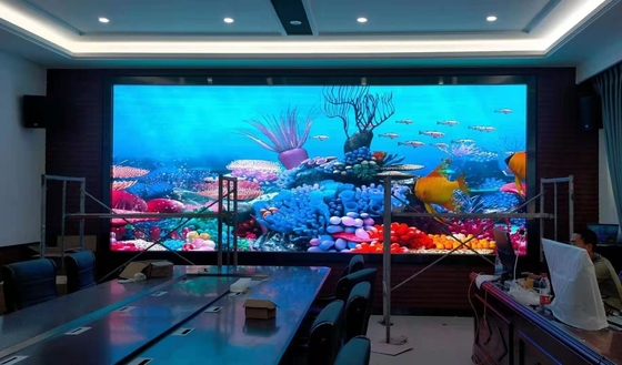 P1.25 Display a LED fisso interno Armadio in alluminio Alta risoluzione a colori completi Smd 3in1 Per sala delle mostre della scuola