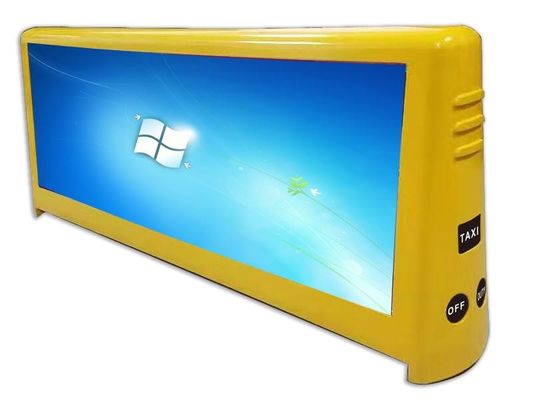 Il colore pieno all'aperto dell'esposizione di LED del taxi di pubblicità P5 SMD ha condotto lo schermo