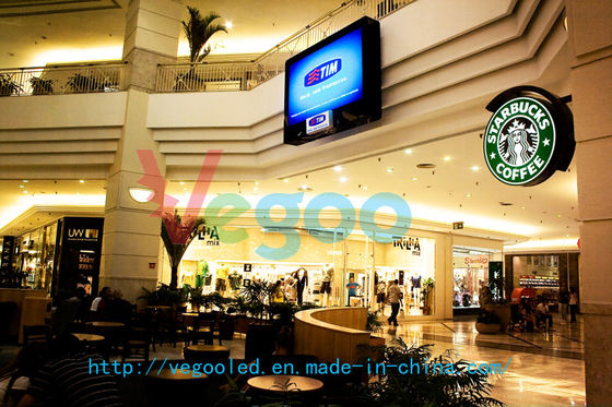Esposizione di LED dell'interno ultra esile di colore pieno P3mm per la stazione eccellente aeroporto/del centro commerciale