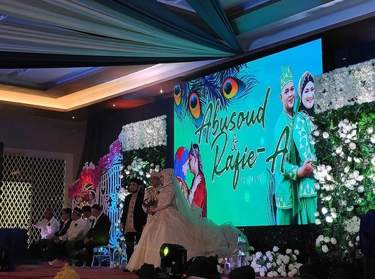 Display LED ad alta definizione da 2,604 mm con pixel pitch a noleggio per il festival musicale di Stage Club