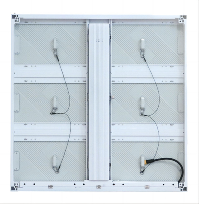 P10 Display LED esterno 960X960mm Armadio in alluminio SMD3535 Luminosità 6500CD/m2 Risparmio energetico