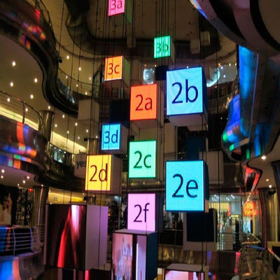 Lo schermo di visualizzazione dell'interno senza cuciture del LED di colore pieno di alta luminosità P5 ha condotto la video parete