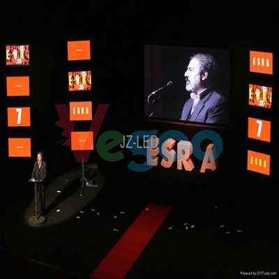 Esposizione di LED personale di definizione del teatro di P4mm alta con il Governo di alluminio