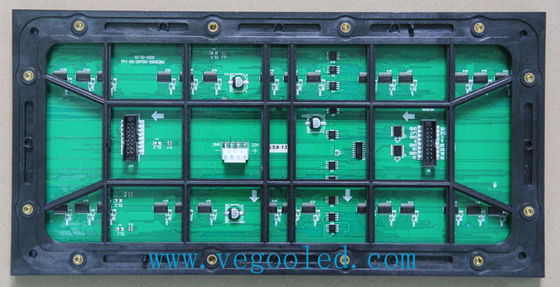 Temperatura elevata all'aperto Pervention dell'esposizione di LED di colore pieno del modulo di P8 SMD LED