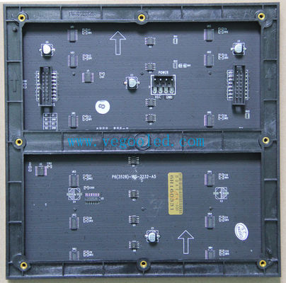 Esposizione di LED impermeabile del modulo di alta luminosità P6 HD SMD LED 6500cd/㎡