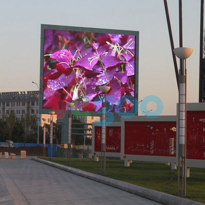 Porcellana MTBF dell'esposizione principale pubblicità all'aperto impermeabile di colore pieno di P10mm 50000 ore fornitore