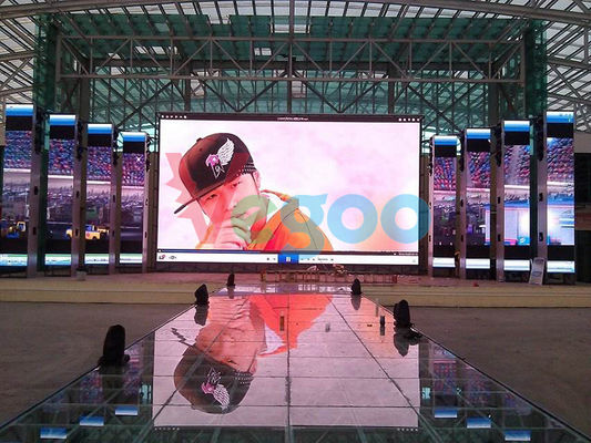esposizione di LED locativa dell'interno dell'esposizione di LED di colore pieno di pubblicità P3 800cd/㎡