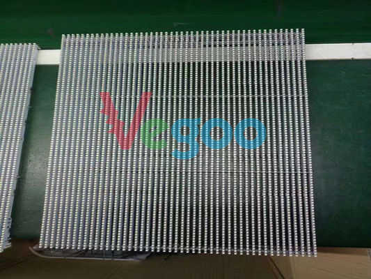 CA antipolvere 110V - 220V dello schermo trasparente all'aperto di colore pieno 20mm LED
