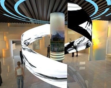 Ricerca principale dell'interno principale flessibile ultra leggera dell'esposizione 1/16 della parete P4 di alta luminosità video