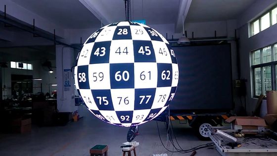 Schermo principale dell'interno locativo 4mm di Hd dell'esposizione di LED della palla di pubblicità grande