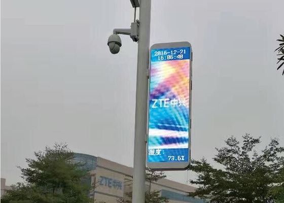 Schermo di visualizzazione di pubblicità commerciale 5mm antipolvere impermeabile del LED 9500K - 11500K