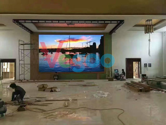 Esposizione di LED di pubblicità commerciale di IP41 P1.923mm HD MBI5153 600CD/㎡