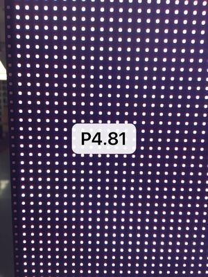 Il video locativo dello schermo di visualizzazione del LED di pubblicità P4.81 mura 43243 pixel/m2 di densità
