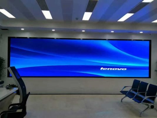 Gabinetto dell'interno 480x480mm dell'alluminio del modulo 320x160mm di vedios della parete di colore pieno di sdudio SMD dell'esposizione di LED di alta qualità P2.5 TV