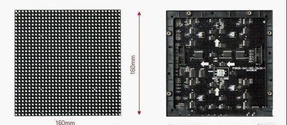 Esposizioni del contenitore leggero di manifesto P3, video modulo della parete 192x192mm dello schermo all'aperto di colore pieno LED