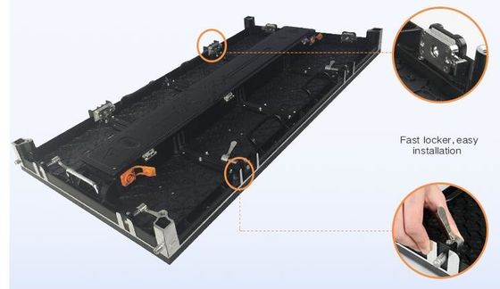 Schermo di visualizzazione locativo del LED di alta luminosità con la lampada del nero 1R1G1B/SMD2121