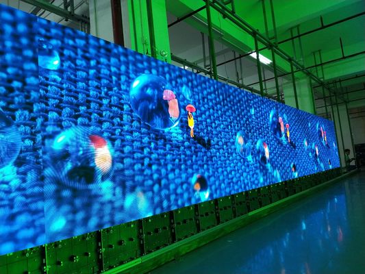 Dimensione principale dell'interno 320 millimetro X del modulo dell'esposizione P 2,5 di colore pieno 160 millimetri, dimensione 640 millimetro X del Governo 640 millimetri
