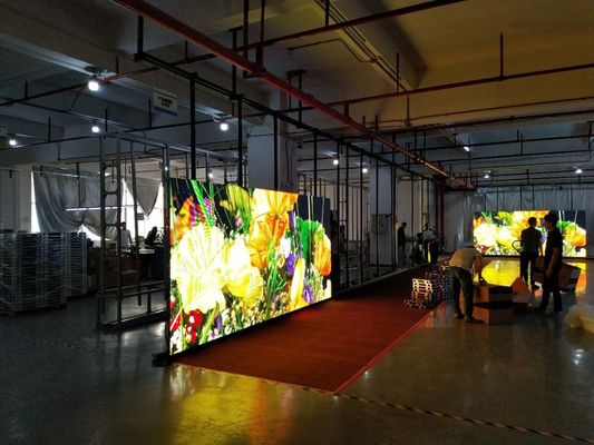 Parete dell'interno dell'esposizione di LED video/grande lampada 1/16 di IC ICN2038S LED di ricerca di colore pieno del passo 5MM del pixel dello schermo del LED 2121