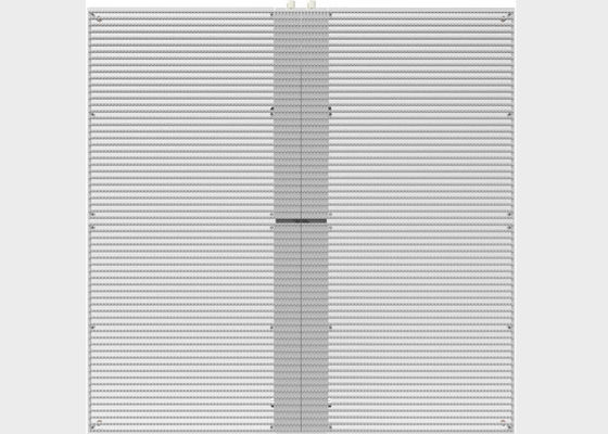 Alta parete trasparente IP42 impermeabile dello schermo di visualizzazione del pannello/LED di luminosità P3.91 LED