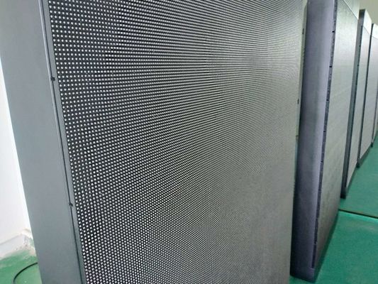 Governo nero grigio rosso su misura Size160x160mm all'aperto principale del ferro del modulo P5 del bordo di pubblicità
