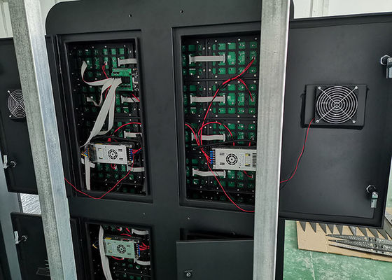 Quadro comandi all'aperto del LED di Palo di alta luminosità di WIFI /3G/ 4G P5mm/schermo di visualizzazione impermeabile di illuminazione