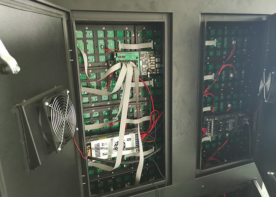Quadro comandi all'aperto del LED di Palo di alta luminosità di WIFI /3G/ 4G P5mm/schermo di visualizzazione impermeabile di illuminazione