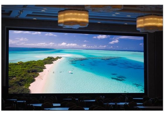 Livello dell'interno della parete dello schermo di visualizzazione del LED di colore pieno di P2 P2.5 P3 P4 il video la velocità di rinfrescamento