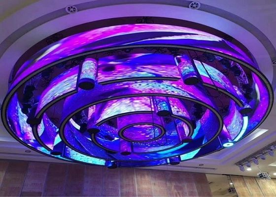 Schermo flessibile 256mmx128mm creativo dell'interno di 4mm LED