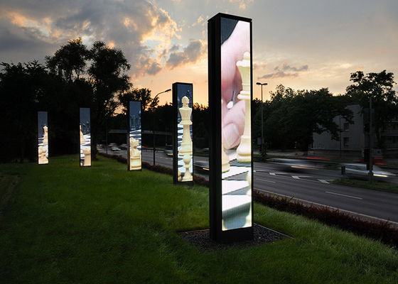 L'alta luminosità P10 IMMERGE l'esposizione di LED all'aperto di colore pieno 7500cd/㎡