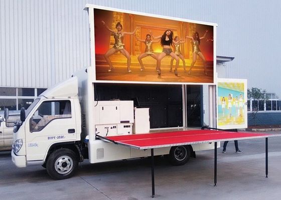 Esposizione di LED mobile di pubblicità del rimorchio IP65 P8 del camion
