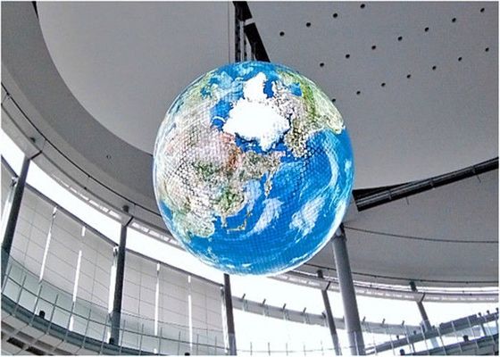 Schermo dell'interno della sfera LED di colore pieno P1.95mm 0.5m