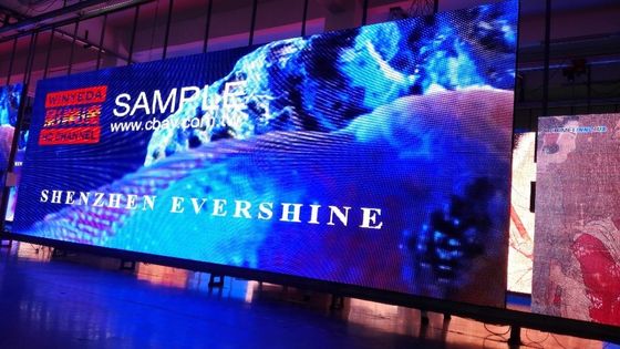 Esposizione di LED dell'interno di colore pieno di eventi P3.91 della fase della lampada di Nationsrtar