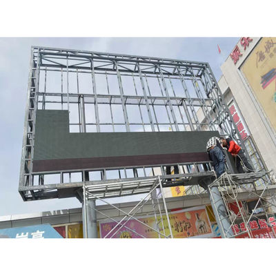 Parete fissa all'aperto fissa impermeabile di P10 320×160 LED video