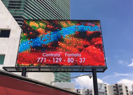 Schermo di visualizzazione del LED della pubblicità P8 625nm di SMD 3535