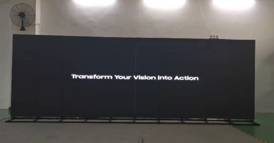 Esposizione di LED dell'interno 3mm di colore pieno di media 760mmX1920mm del manifesto