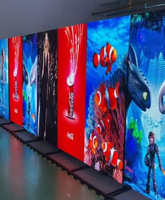 Esposizione di LED dell'interno 3mm di colore pieno di media 760mmX1920mm del manifesto