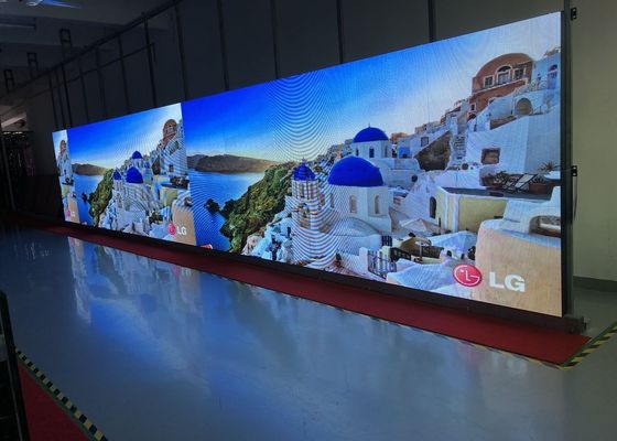 Alluminio di fusione sotto pressione principale locativo dell'interno della video parete dello schermo di visualizzazione P6 del piccolo passo del pixel