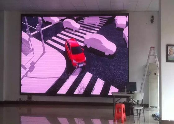 Video schermo di visualizzazione dell'interno fisso dell'interno del LED dei quadri comandi di pubblicità dell'esposizione di parete dell'installazione LED P2/P3 LED