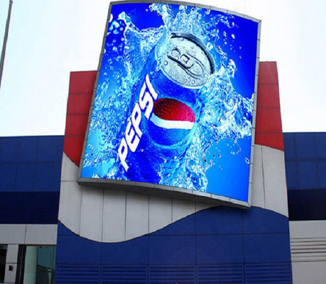 Display LED ad alto livello di impermeabilità OOH con LED RGB e pannelli personalizzati