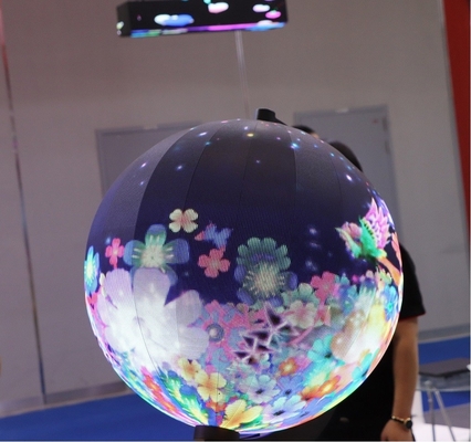 P1.95 Indoor Sphere LED Screen 800nits Qualità dello schermo HD Design delicato