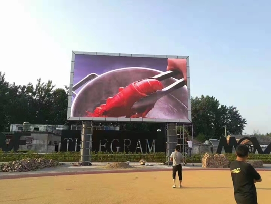 Display LED ad alto livello di impermeabilità OOH con LED RGB e pannelli personalizzati