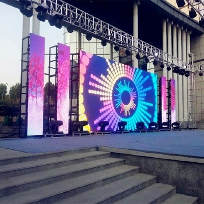 Display LED esterno dinamico P4.81 per intrattenimento e eventi pubblici