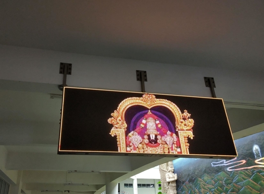 Pannello di visualizzazione LED P6 esterno impermeabile ad alta luminosità con forma e dimensioni personalizzate