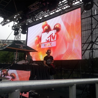 Display LED esterno P4.81 a configurazione rapida Ideale per la messa in scena e la trasmissione cinematografica OOH