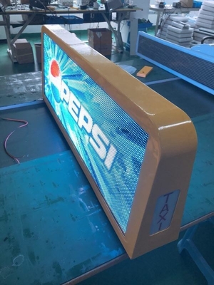 P4 P5 P6.67 Display LED esterno 12-36V per la pubblicità su taxi ad alta luminosità